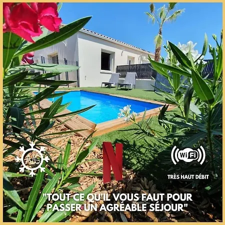 ღ L'orb Enchanté - Piscine Chauffée, Clim, Netflix Casa vacanze Cessenon-sur-Orb
