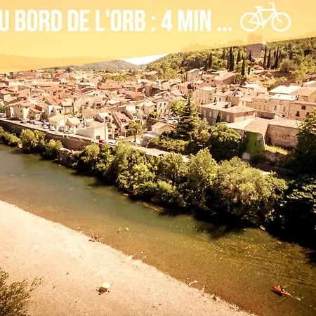 ღ L'orb Enchante - Piscine Chauffee, Clim, Netflix * Cessenon-sur-Orb