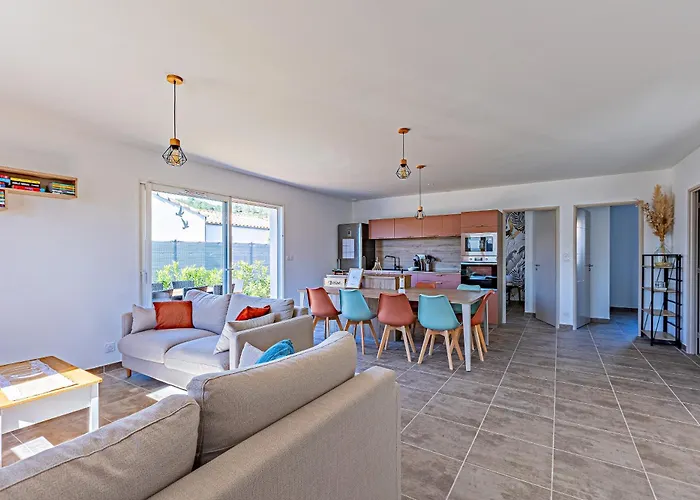 Σπίτι διακοπών ღ L'orb Enchante - Piscine Chauffee, Clim, Netflix